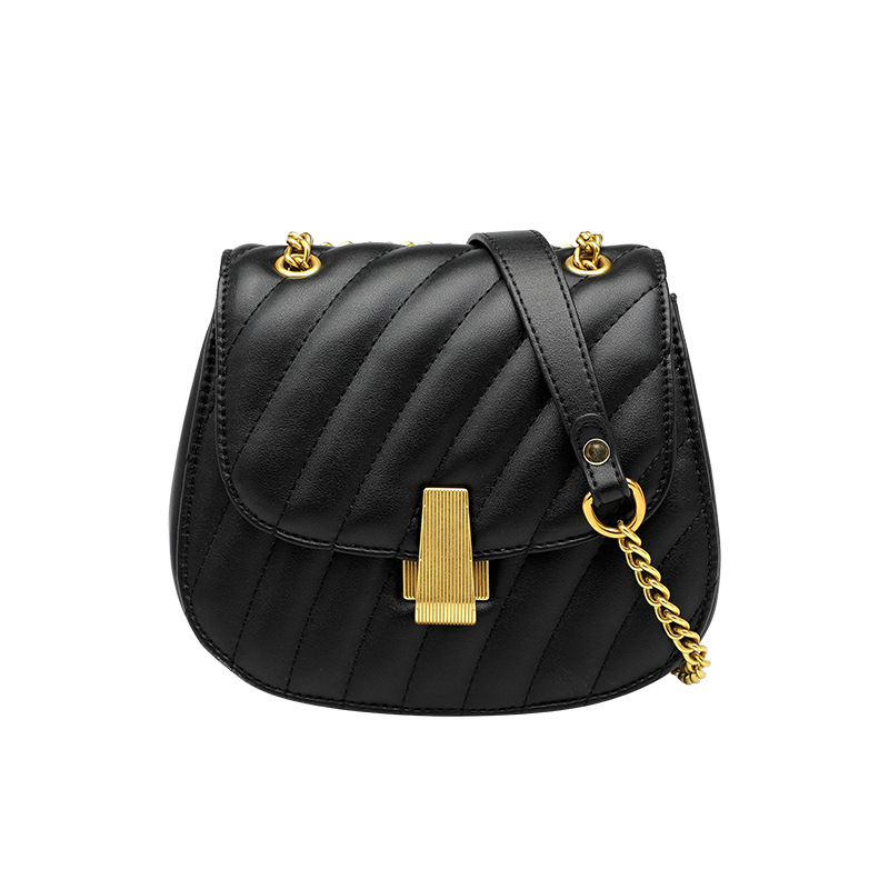 2021 new fashion retro chain bag versatile Messenger Shoulder Bag women's luxury bag, Black
2021 new fashion retro chain bag versatile Messenger Shoulder Bag women's luxury bag, Black