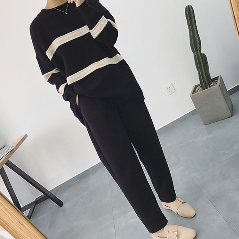 Casual Female Trousers Loose Harem Pants Autumn and Winter Women Korean Style Ankle-length Joker High Waist Pants 6993 50 210518