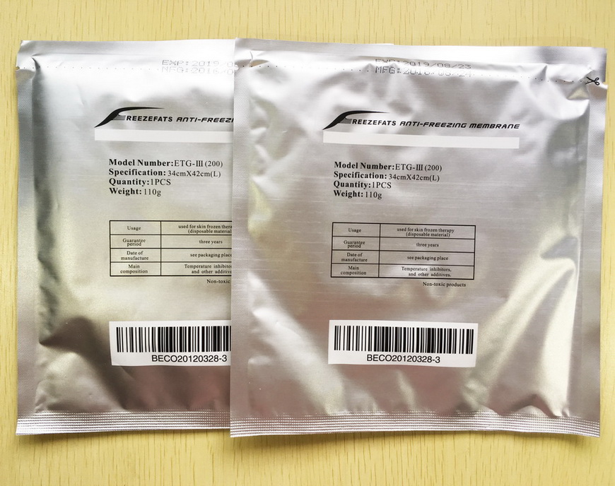 Fat Freezing Anti Freezing Membranes Antifreezing membrane Cryolipolysis Use Antifreeze Membrane Cryotherapy 27*30CM 34*42CM 22*24CM
Fat Freezing Anti Freezing Membranes Antifreezing membrane Cryolipolysis Use Antifreeze Membrane Cryotherapy 27*30CM 34*42CM 22*24CM