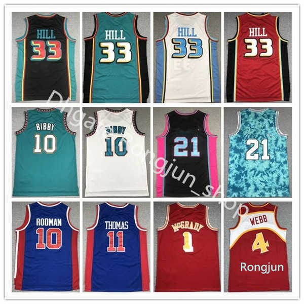 Mitchell and Ness Basketball Isiah Thomas Jersey 11 Dennis Rodman 10 Grant Hill 33 Dikembe Mutombo 55 Carmelo Anthony 15 Vintage 1 McGrady 4 Webb Top Quality
Mitchell and Ness Basketball Isiah Thomas Jersey 11 Dennis Rodman 10 Grant Hill 33 Dikembe Mutombo 55 Carmelo Anthony 15 Vintage 1 McGrady 4 Webb Top Quality