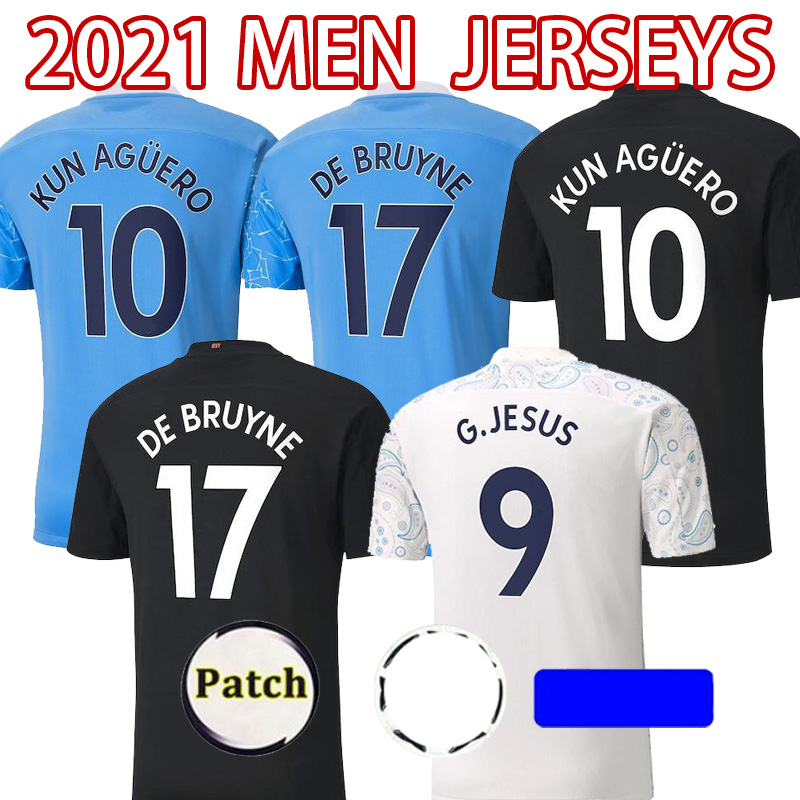 20 21 Manchester soccer jersey G. JESUS CITY STERLING FERRAN DE BRUYNE KUN AGUERO football shirts MAN uniform men + kids kit, Black;yellow
20 21 Manchester soccer jersey G. JESUS CITY STERLING FERRAN DE BRUYNE KUN AGUERO football shirts MAN uniform men + kids kit, Black;yellow