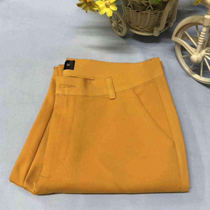 Women Autumn Cute 20 Candy Colors Pencil Pants Elegant Basic Stretch Plus Size Mom Leggings Fashion Casual Trousers 211115