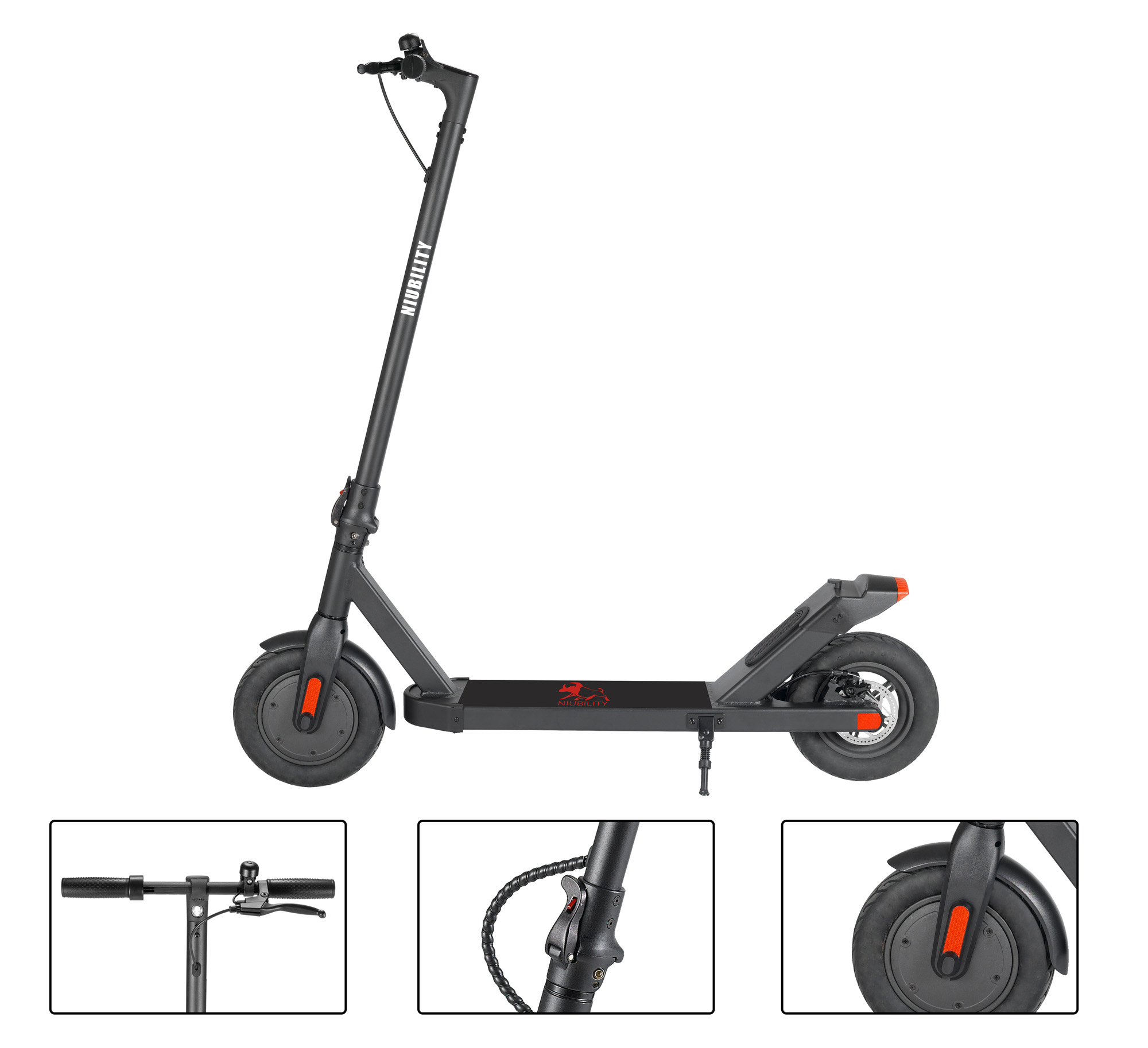 EU Stock Niubility N1 Electric Scooter 36V 250W Two-Wheel E Scooters for Adults Max Speed 25Km/H, Black
EU Stock Niubility N1 Electric Scooter 36V 250W Two-Wheel E Scooters for Adults Max Speed 25Km/H, Black