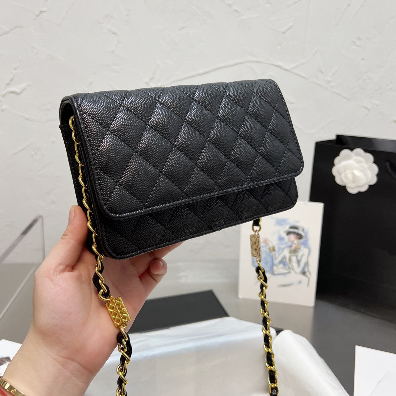 Diamond Lattice woc bag V-shape Rhombic Bags Messenger Luxurys Top designers Quality Women Knitting chains handbags mother cossbody wallet totes shoulder purse, No bags
Diamond Lattice woc bag V-shape Rhombic Bags Messenger Luxurys Top designers Quality Women Knitting chains handbags mother cossbody wallet totes shoulder purse, No bags