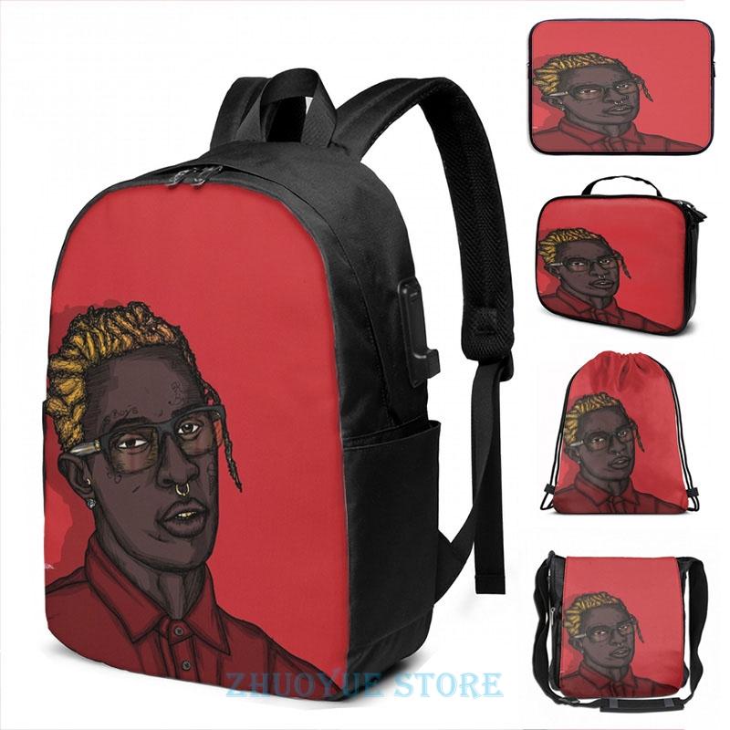 Backpack Funny Graphic Print Young Thug(3) USB Charge Men School Bags Women Bag Travel Laptop, Drawstring bag
Backpack Funny Graphic Print Young Thug(3) USB Charge Men School Bags Women Bag Travel Laptop, Drawstring bag