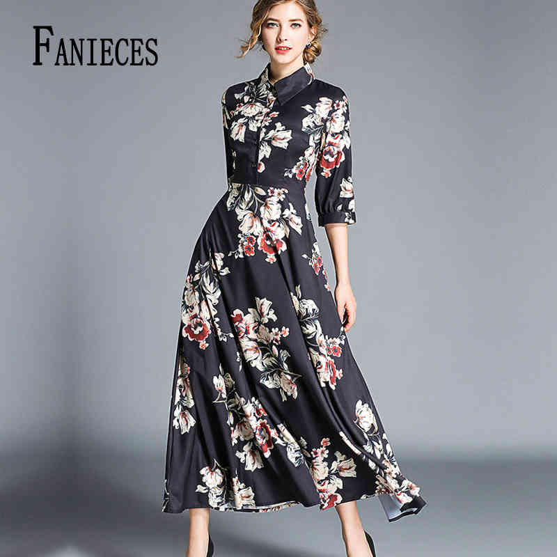 Vintage Floral Print Elegant Long Casual Dress Women Summer Single-breasted Shirt Dresses Waist Swing Ankle-length Vestidos 210520, Pink
Vintage Floral Print Elegant Long Casual Dress Women Summer Single-breasted Shirt Dresses Waist Swing Ankle-length Vestidos 210520, Pink