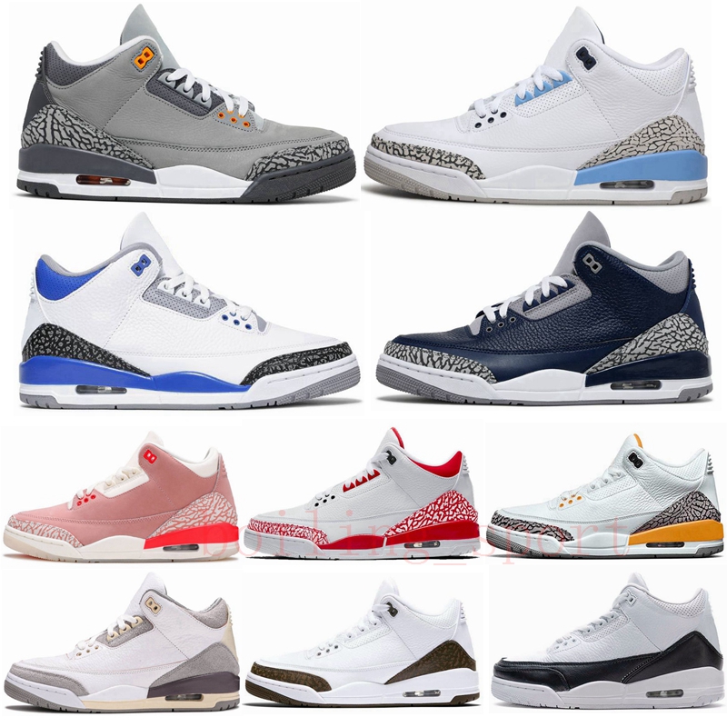 With box Top Quality Jumpman 3s Basketball Shoes 3 Midnight Navy Racer Blue Fragment Court Purple Cool Grey UNC Tinker Mens Sports Trainers Sneakers
With box Top Quality Jumpman 3s Basketball Shoes 3 Midnight Navy Racer Blue Fragment Court Purple Cool Grey UNC Tinker Mens Sports Trainers Sneakers