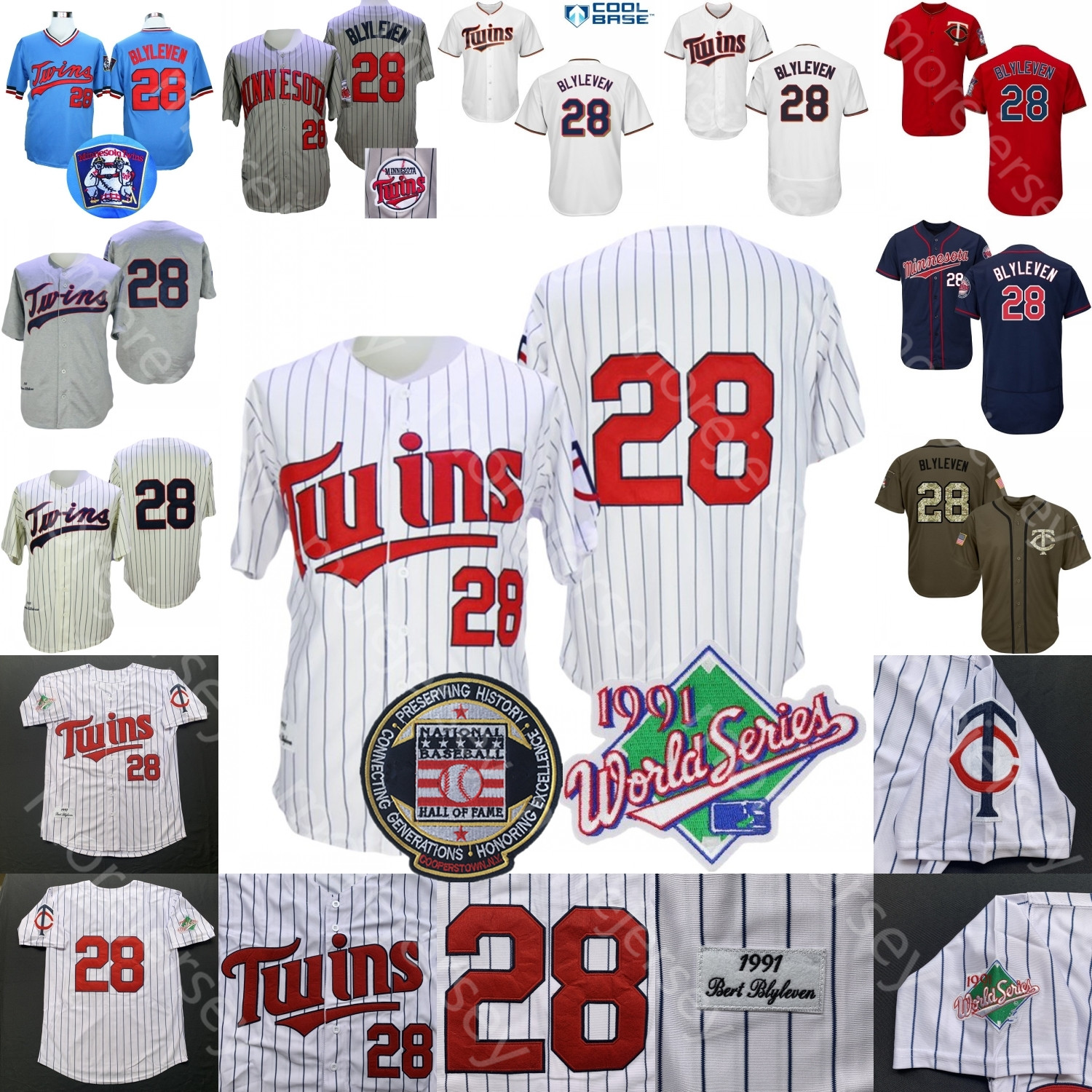 Bert Blyleven Jersey Hall Of Fame Patch 1969 Cream 1987 Grey Pinstripe 1991 WS White Pinstripe Navy Red Fans Player Blue Pullover Salute to Service, Red player
Bert Blyleven Jersey Hall Of Fame Patch 1969 Cream 1987 Grey Pinstripe 1991 WS White Pinstripe Navy Red Fans Player Blue Pullover Salute to Service, Red player