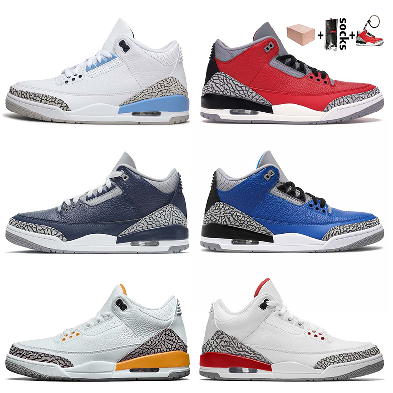 Mens Basketball Shoes Jumpman 3 3s With Box Top Quality UNC Red Cement Georgetown Midnight Navy Varsity Royal Laser Orange Katrina Trainers Sneakers
Mens Basketball Shoes Jumpman 3 3s With Box Top Quality UNC Red Cement Georgetown Midnight Navy Varsity Royal Laser Orange Katrina Trainers Sneakers
