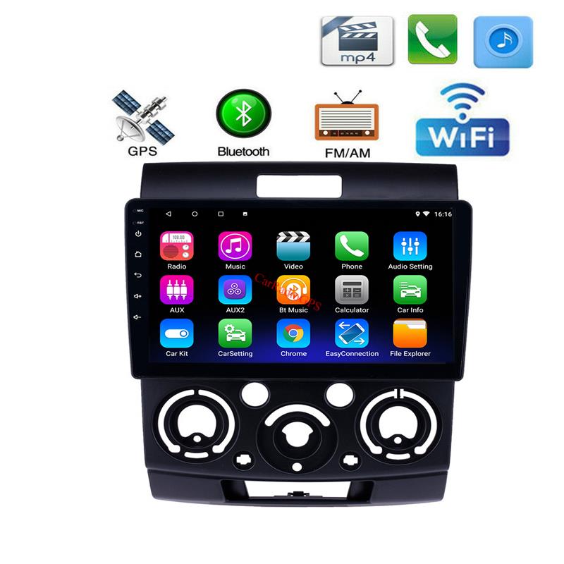 9 Inch Stereo Car DVD Player for Ford Everest/Ranger 2006-2010 with Touch Screen 2G RAM Support Carplay OBD TPMS DAB