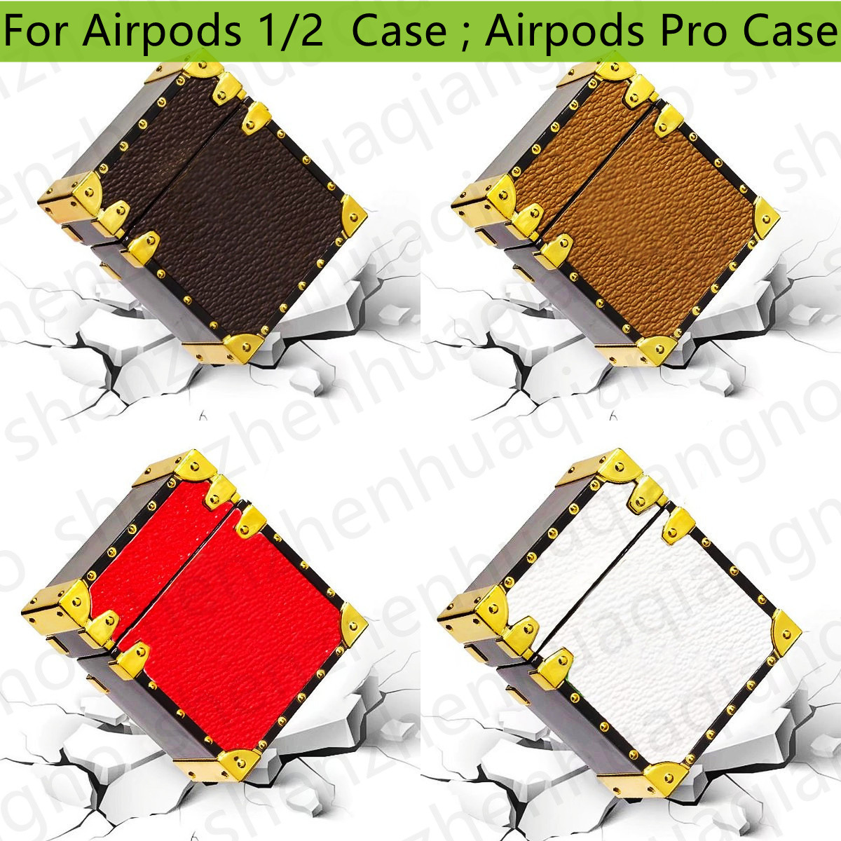 Luxury Square PU Leather For Airpod pro Case Airpods Cases Designer Earphone Protective With Wrist Rope 
Luxury Square PU Leather For Airpod pro Case Airpods Cases Designer Earphone Protective With Wrist Rope