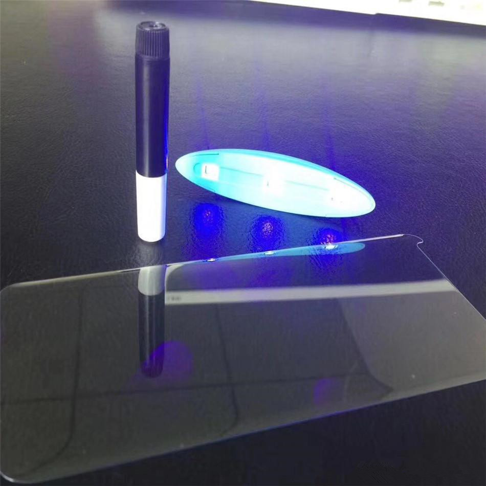 UV Tempered Glass Screen Protector For Samsung S23 S24 S21 S22 plus S23 Ultra Note 10 Pro S20 Ultra S10 Plus S9 3D Full Liquid Glue