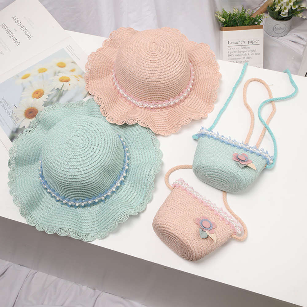 Children's straw hat bag 2-piece baby sun summer girls sunscreen Princess Hat, Yellow
Children's straw hat bag 2-piece baby sun summer girls sunscreen Princess Hat, Yellow