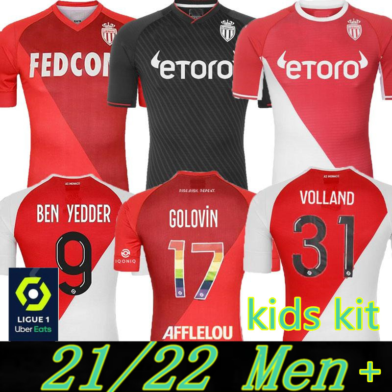 2021 2022 AS MONACO SOCCER JERSEYS Special Volland JOVETIC maillots de foot Collector 21 22 B.BADIASHILE BEN YEDDER GELSON FABREAGS GOLOVIN men kids FOOTBALL SHIRT, Away
2021 2022 AS MONACO SOCCER JERSEYS Special Volland JOVETIC maillots de foot Collector 21 22 B.BADIASHILE BEN YEDDER GELSON FABREAGS GOLOVIN men kids FOOTBALL SHIRT, Away