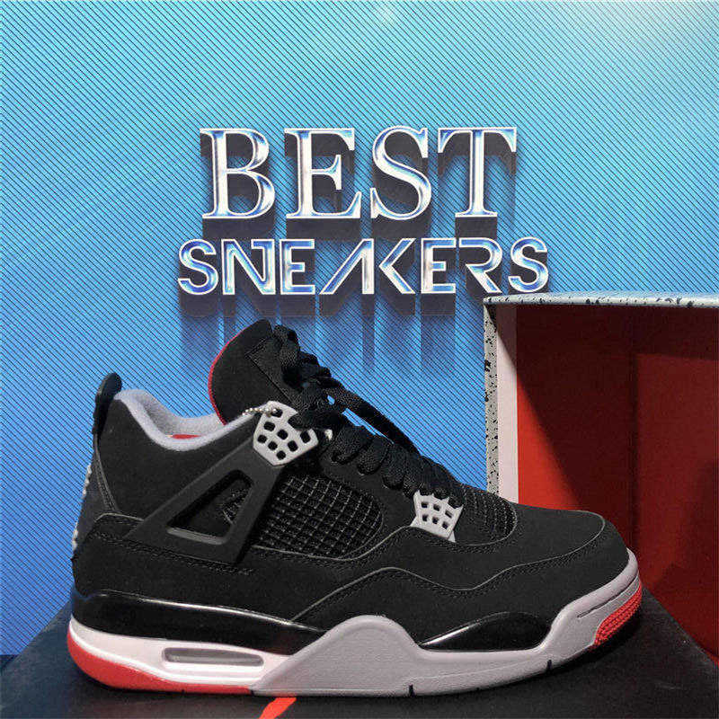 Top Quality Jumpman 4 4s Basketball Shoes Mens Women Running Loyal Blue Sail Kaws Raptors White Cement Alternate Motorsport Brat Bred Sport Sneaker With Box BBJ2, Style 31
Top Quality Jumpman 4 4s Basketball Shoes Mens Women Running Loyal Blue Sail Kaws Raptors White Cement Alternate Motorsport Brat Bred Sport Sneaker With Box BBJ2, Style 31