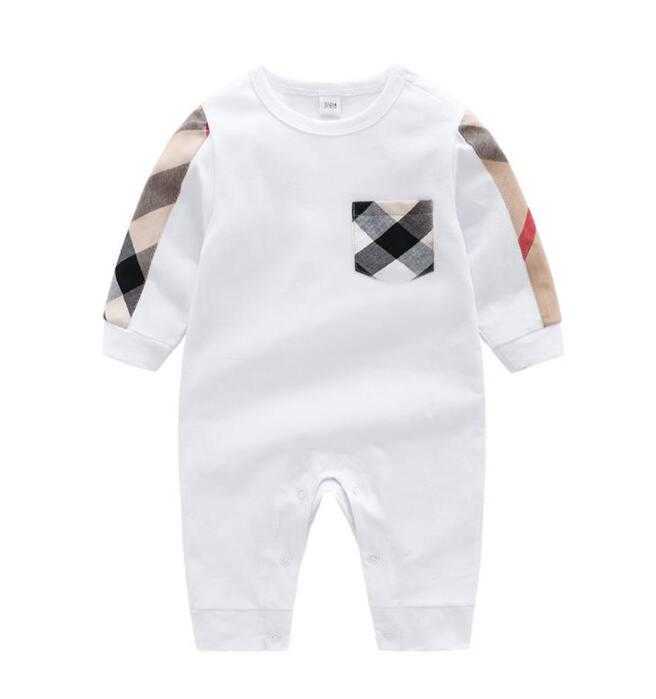 Summer toddler baby infant boy designers clothes Newborn Jumpsuit Long Sleeve Cotton Pajamas 0-24 Months Rompers designers clothes kids girl от DHgate WW