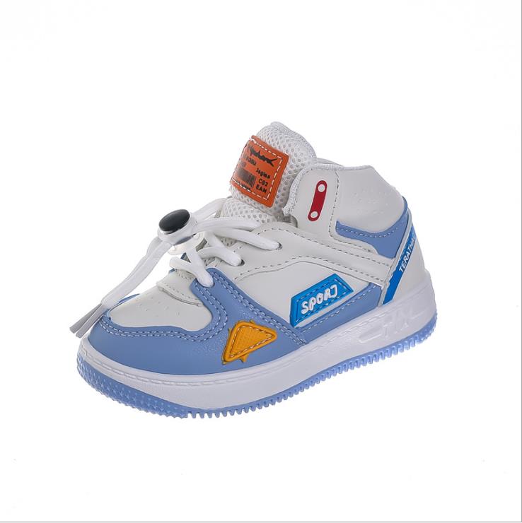 Fashion Kids Shoes Autumn New Children's Sports Shoes Girls Sneakers Leather Running High-top Boys Casual Tenis Shoes Size 21-32, Black
Fashion Kids Shoes Autumn New Children's Sports Shoes Girls Sneakers Leather Running High-top Boys Casual Tenis Shoes Size 21-32, Black