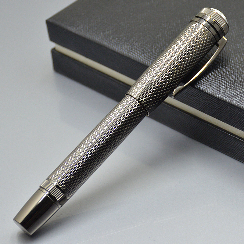 High quality Inheritance 1912 Collection Black Metal Roller ball pen Stationery office school supplies Writing smooth Ballpoint pens, As picture shows
High quality Inheritance 1912 Collection Black Metal Roller ball pen Stationery office school supplies Writing smooth Ballpoint pens, As picture shows