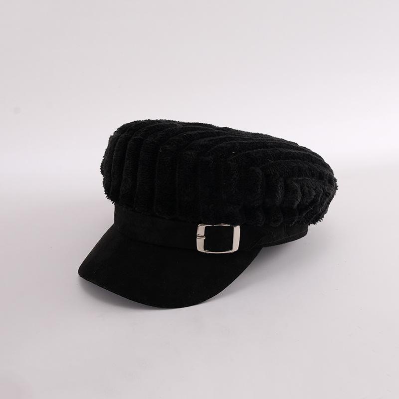 Berets Polyester Women Solid Color Duck Tongue Beret Simple Casual Octagonal Cap Autumn And Winter Joker Painter Hat 59, Blue;gray
Berets Polyester Women Solid Color Duck Tongue Beret Simple Casual Octagonal Cap Autumn And Winter Joker Painter Hat 59, Blue;gray