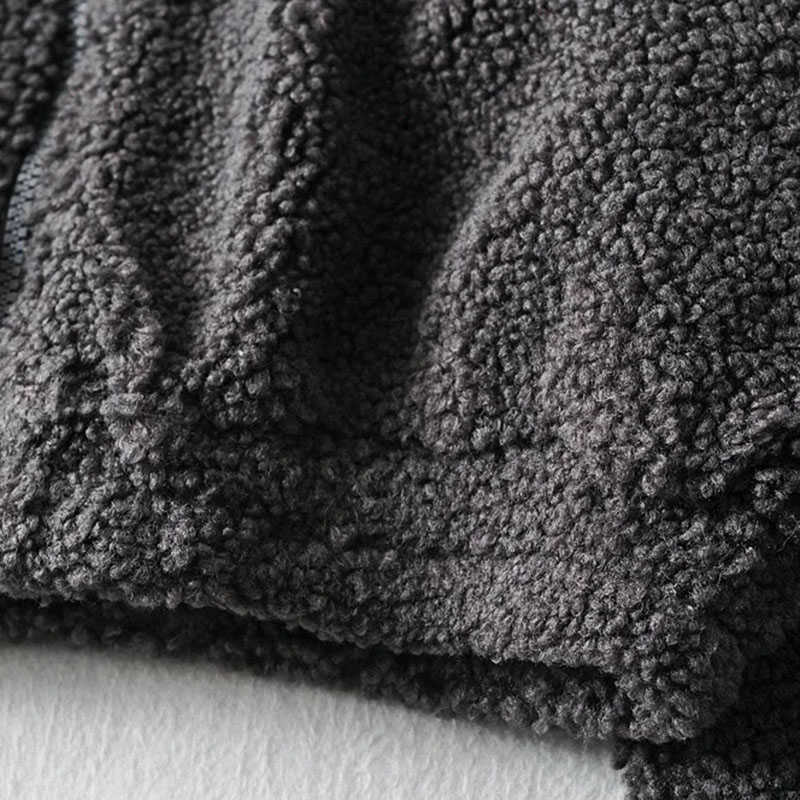 DZLEO Fluffy Women Coats Faux Wool Blend Warm Winter Jacket coat Zip Up Long Sleeve Oversized Fashion Outerwear Fur Coats Women 211019