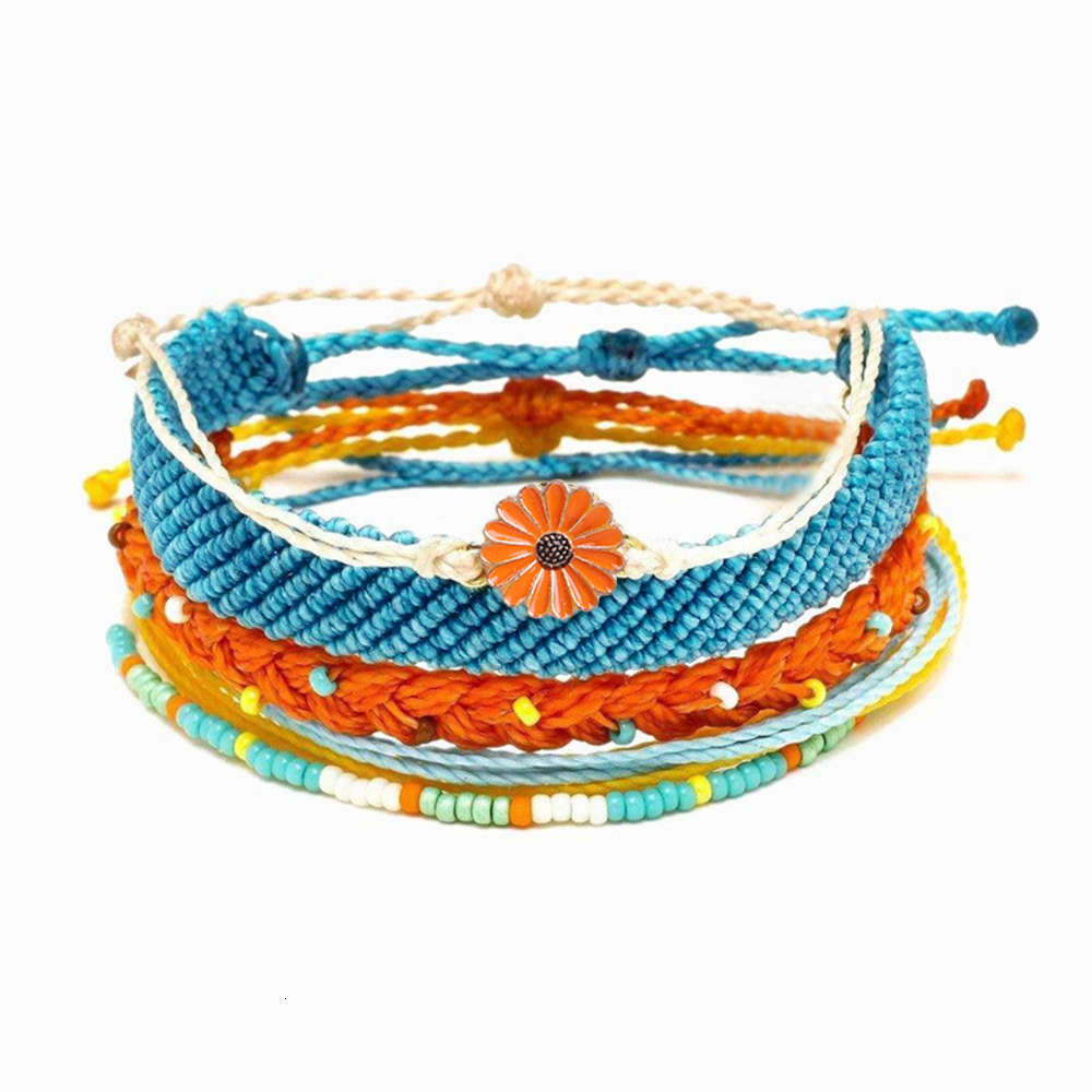 bracelet Bracelet Set ins wind hand woven wax thread alloy oil drop Daisy sunflower, Golden;silver
bracelet Bracelet Set ins wind hand woven wax thread alloy oil drop Daisy sunflower, Golden;silver