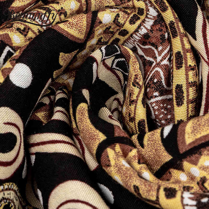 Surplice Neck Paisley Print Belted Wrap Long Maxi Dresses Women Spring Vacation Sleeve Elegant A-Line Dress 210510