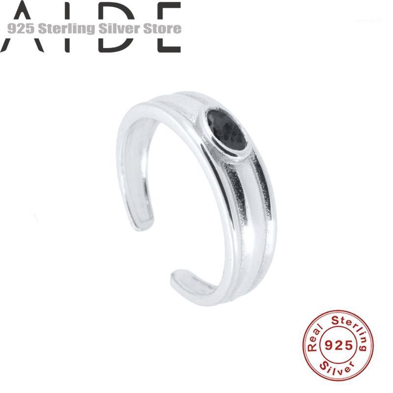 Cluster Rings Aide Vintage 925 Sterling Silver Simple Smooth Line Black Zircon Fashion Finger Korea Hit For Women Girl Party1
Cluster Rings Aide Vintage 925 Sterling Silver Simple Smooth Line Black Zircon Fashion Finger Korea Hit For Women Girl Party1