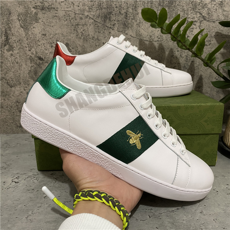 Fashion High Quality Mens Womens Bee Snake Tiger Cartoons Casual Shoes Genuine Leather Embroidery Classic With Box Size 36-45, Customize
Fashion High Quality Mens Womens Bee Snake Tiger Cartoons Casual Shoes Genuine Leather Embroidery Classic With Box Size 36-45, Customize