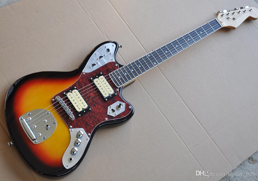 Wholesale Custom Tobacco Sunburst Electric Guitar with Rosewood Fretboard,Red Tortoise Shell Pickguard,HH Pickups
Wholesale Custom Tobacco Sunburst Electric Guitar with Rosewood Fretboard,Red Tortoise Shell Pickguard,HH Pickups