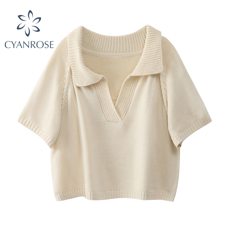 Vintage Korea Short Knitted Sweaters Women Thin Pullovers Fashion Sleeve Summer Casual Female Crop Top Ropa Mujer 211018, Apricot
Vintage Korea Short Knitted Sweaters Women Thin Pullovers Fashion Sleeve Summer Casual Female Crop Top Ropa Mujer 211018, Apricot