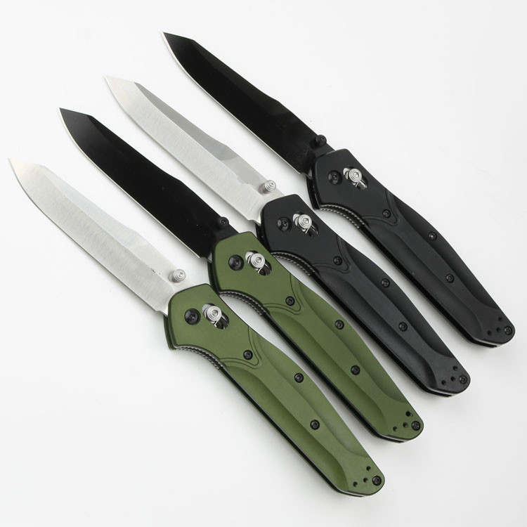 Benchmade 940 Osborne folding knife S30V Satin Plain blade Aviation Aluminum handle Black titanium surface outdoor edc tool
Benchmade 940 Osborne folding knife S30V Satin Plain blade Aviation Aluminum handle Black titanium surface outdoor edc tool
