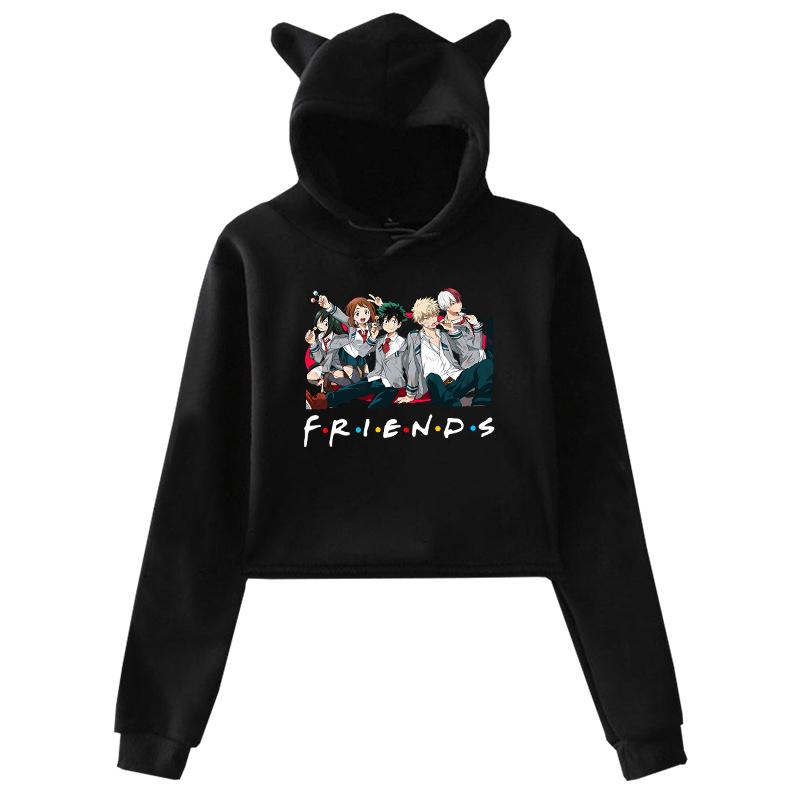 Women's Hoodies & Sweatshirts 2021 Woman Hooded Fashion Anime My Hero Academia Ear Sweatshirt Cosplay Men Jacket Top, Black
Women's Hoodies & Sweatshirts 2021 Woman Hooded Fashion Anime My Hero Academia Ear Sweatshirt Cosplay Men Jacket Top, Black