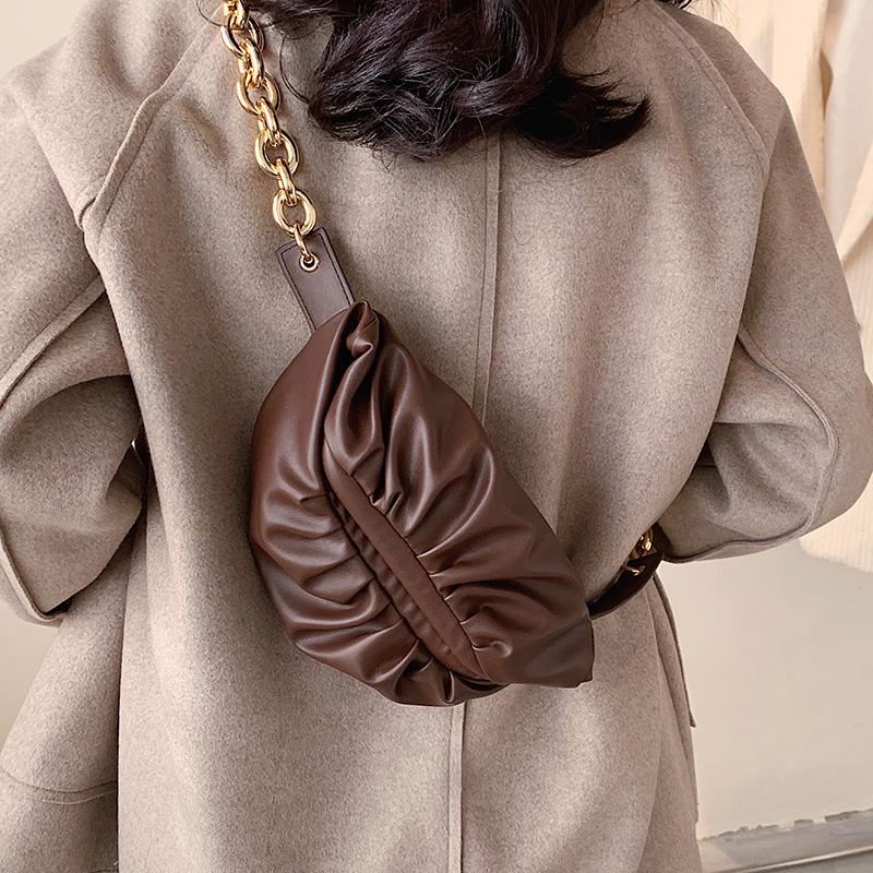 Clamp Small PU Leather Crossbody Handbags And Purses 2021 Fashion Womens Chain Folds Designer Shoulder Bag Waist Bags
Clamp Small PU Leather Crossbody Handbags And Purses 2021 Fashion Womens Chain Folds Designer Shoulder Bag Waist Bags
