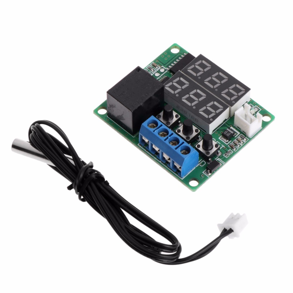 W1209S Dc 12V Mini Thermostate Regulator -50-120 Celsius Digital Temperature Controller