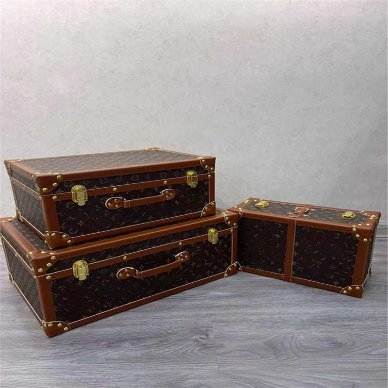 fashion wood Storage Boxes classic letter pattern Bins luxury style Gift Home Organization, Brown
fashion wood Storage Boxes classic letter pattern Bins luxury style Gift Home Organization, Brown