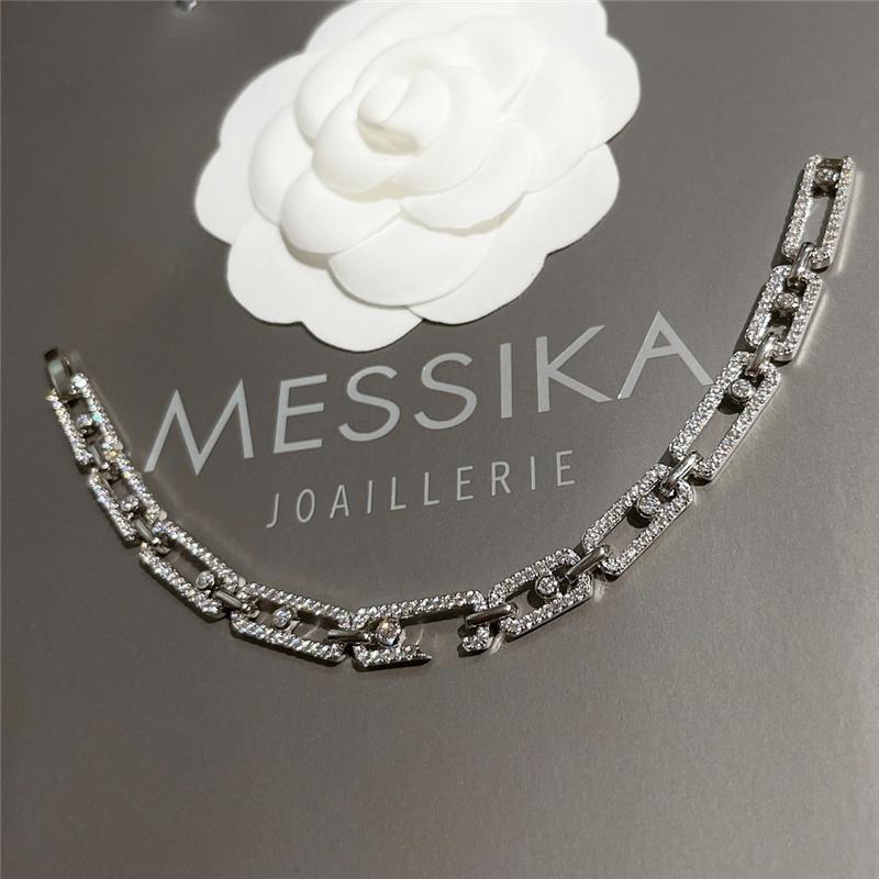 luxury designer jewelry women bracelets Messika Sterling Silver charm bracelet alloy diamond cuff bracciali gift Bracciale de donna or
luxury designer jewelry women bracelets Messika Sterling Silver charm bracelet alloy diamond cuff bracciali gift Bracciale de donna or