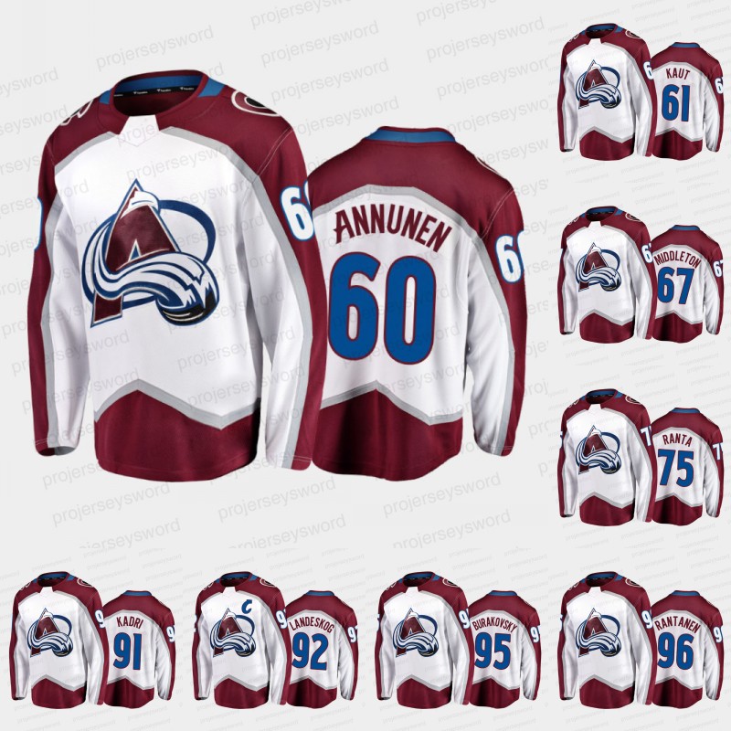 2021-22 Season Cale Makar Jersey Colorado Avalanche Jacob MacDonald Darcy Kuemper J.T. Compher Pavel Francouz Darren Helm Kiefer Sherwood Sam Girard Kurtis MacDermid, 95 andre burakovsky
2021-22 Season Cale Makar Jersey Colorado Avalanche Jacob MacDonald Darcy Kuemper J.T. Compher Pavel Francouz Darren Helm Kiefer Sherwood Sam Girard Kurtis MacDermid, 95 andre burakovsky