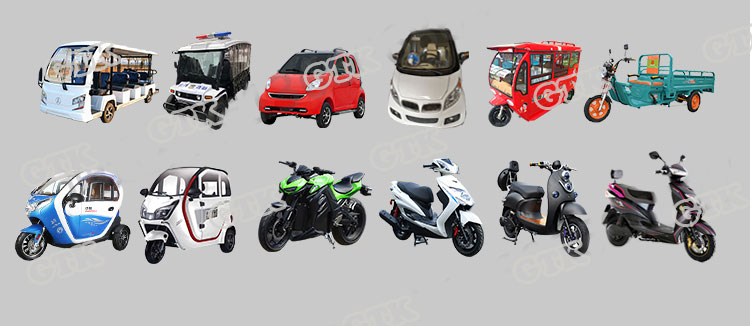 72V 70ah 80ah 100ah 120ah Lithium li ion battery and electric quantity display for tourist electric cars quadricycle with 10A Charger