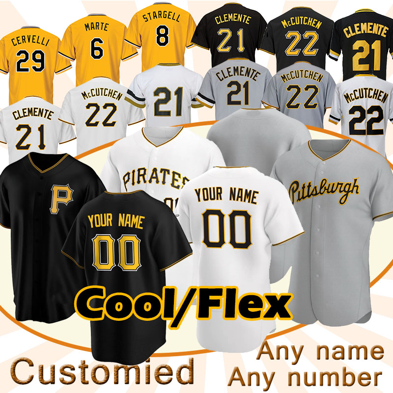 21 Roberto Clemente Pittsburgh Baseball Jerseys Josh Bell Starling Marte Colin Moran Adam Frazier Ke'Bryan Hayes Erik Gonzalez jersey, Black
21 Roberto Clemente Pittsburgh Baseball Jerseys Josh Bell Starling Marte Colin Moran Adam Frazier Ke'Bryan Hayes Erik Gonzalez jersey, Black