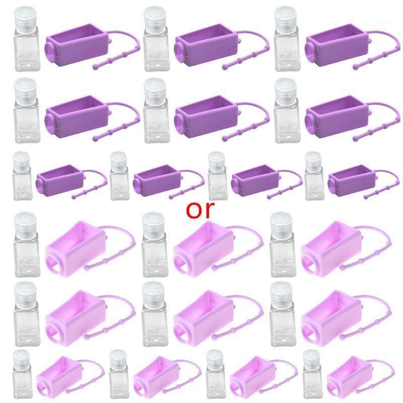 Storage Bottles & Jars 10Pcs Portable Flip Cap Refillable Empty Bottle With Solid Color Silicone Cover Keychain Holder Hand Sanitizer Contai
Storage Bottles & Jars 10Pcs Portable Flip Cap Refillable Empty Bottle With Solid Color Silicone Cover Keychain Holder Hand Sanitizer Contai