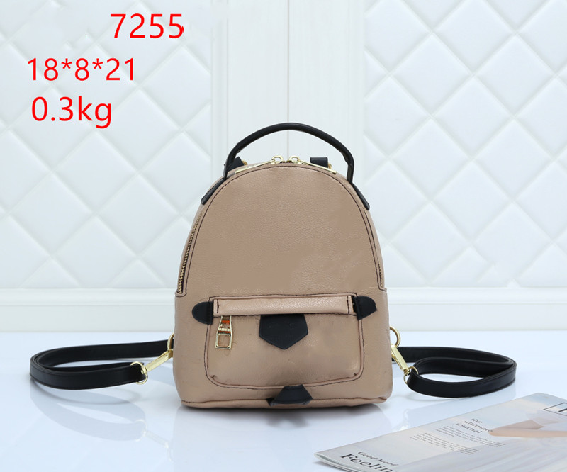 YQ 2022 High Quality Fashion Pu Leather Mini size Designer Totes Backpacks Women wallet Children School Bags Lady Bag Travel Bag Embossing Backpack Style, Extra shipping
YQ 2022 High Quality Fashion Pu Leather Mini size Designer Totes Backpacks Women wallet Children School Bags Lady Bag Travel Bag Embossing Backpack Style, Extra shipping