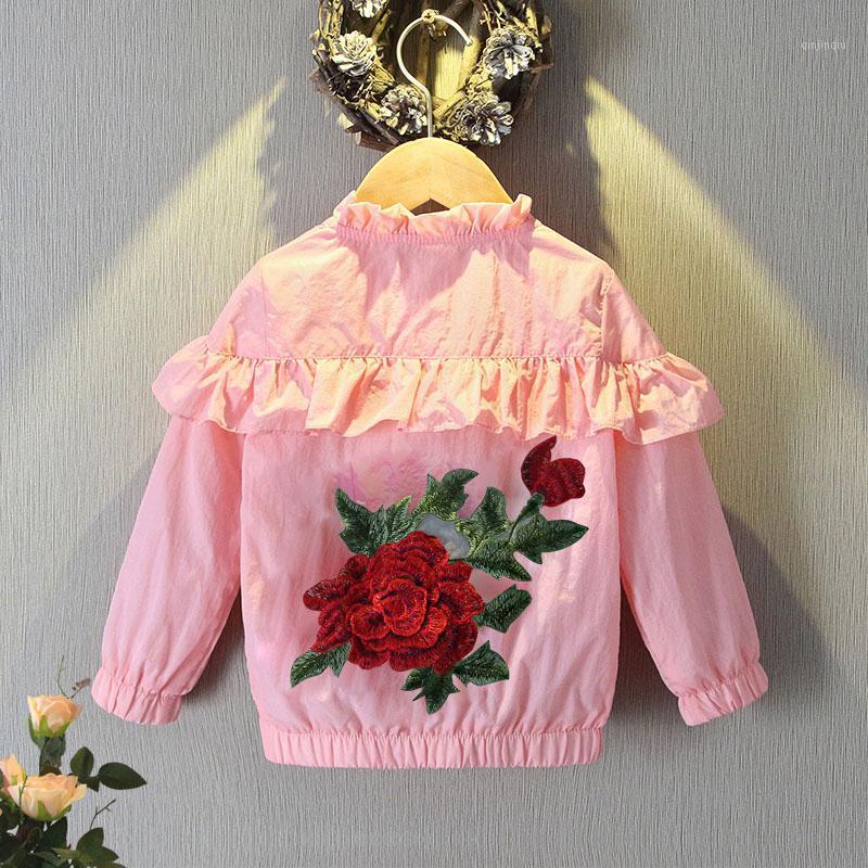 Jackets 4 Styles Girl Spring Autumn Kids Flowers Thin Coats Children's Children Zipper Cardigan For 1-12Y, Blue;gray
Jackets 4 Styles Girl Spring Autumn Kids Flowers Thin Coats Children's Children Zipper Cardigan For 1-12Y, Blue;gray