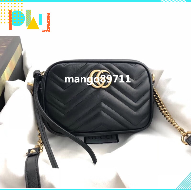 gg Designer Totes Mini Hand Bags Chian Shoulder Bag 2020 New Women Leather Handbags Womens Messenger Bags Purse Shoulder Bag, Black
gg Designer Totes Mini Hand Bags Chian Shoulder Bag 2020 New Women Leather Handbags Womens Messenger Bags Purse Shoulder Bag, Black