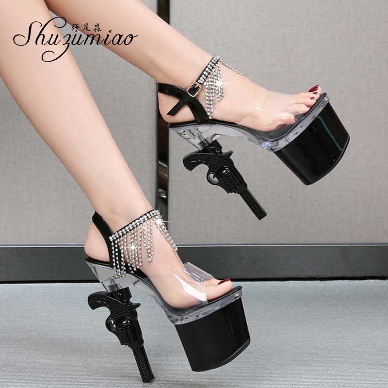 Women Shoes Luxury Brand Wedding Dress Bride Platform Sandals Super High Heels Transparent Sexy Stripper 210608, Black
Women Shoes Luxury Brand Wedding Dress Bride Platform Sandals Super High Heels Transparent Sexy Stripper 210608, Black