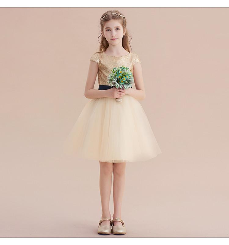 Girl's Dresses Light Champagne Flower Girls Pleated Children Sequins Pageant Ball Gown Short Lace Kids Birthday Communion Wears, Red;yellow
Girl's Dresses Light Champagne Flower Girls Pleated Children Sequins Pageant Ball Gown Short Lace Kids Birthday Communion Wears, Red;yellow