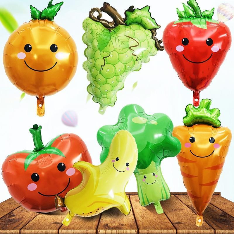 Party Decoration 1pc Vegetable And Fruit Aluminum Film Balloon Mexican Summer Strawberry Shaped
Party Decoration 1pc Vegetable And Fruit Aluminum Film Balloon Mexican Summer Strawberry Shaped