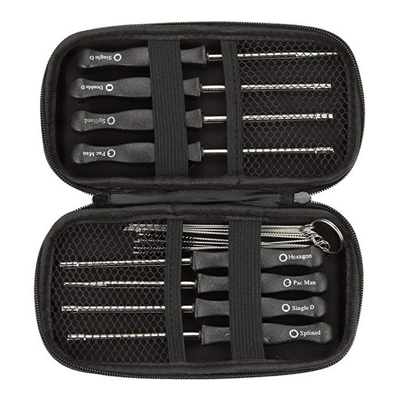 10 Pcs Set of Carburetor Special Screwdriver Black Leather Case with Brush(The Logistics Price Pls Contact Us)