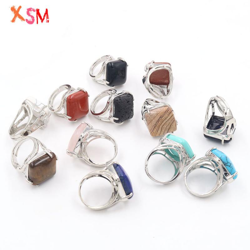 Wedding Rings Xinshangmie WholeSale 10 Pcs/Lot Resizable Ring Mixed Natural Crystal Stone Adjustable For Women Reiki Charms Jewelry Gift
Wedding Rings Xinshangmie WholeSale 10 Pcs/Lot Resizable Ring Mixed Natural Crystal Stone Adjustable For Women Reiki Charms Jewelry Gift