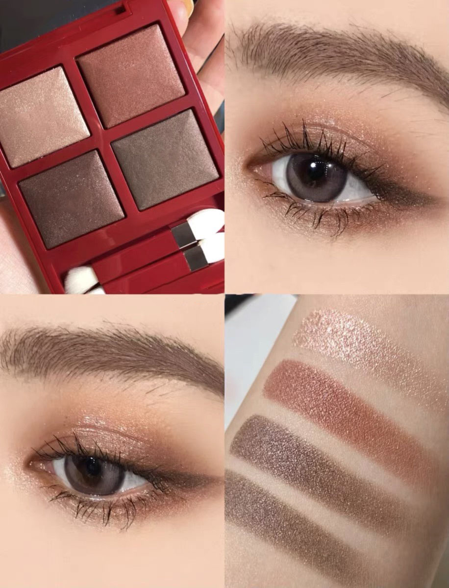 Premierlash Brand 4 colour Eyeshadow Palette Body Heat Cherry Disco Dust Suspiciou Matte Shimmer Makeup Palettes with brush Eyes Cosmetics Fast Ship, Multi
Premierlash Brand 4 colour Eyeshadow Palette Body Heat Cherry Disco Dust Suspiciou Matte Shimmer Makeup Palettes with brush Eyes Cosmetics Fast Ship, Multi