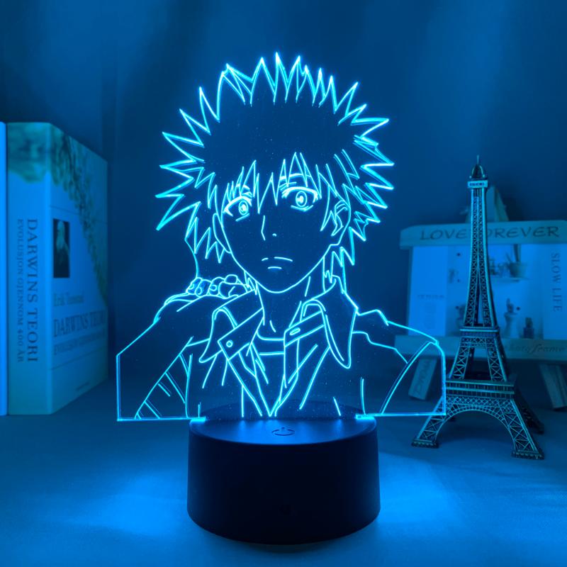 Night Lights 3d Led Light Anime A Certain Scientific Railgun Kamijou Touma Figure For Bedroom Decorative Nightlight Birthday Gift Lamp
Night Lights 3d Led Light Anime A Certain Scientific Railgun Kamijou Touma Figure For Bedroom Decorative Nightlight Birthday Gift Lamp